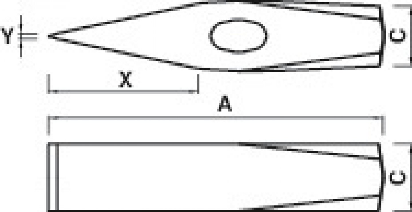 Cold cutting chisel 03