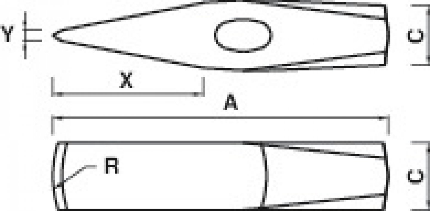 Cold cutting chisel 02