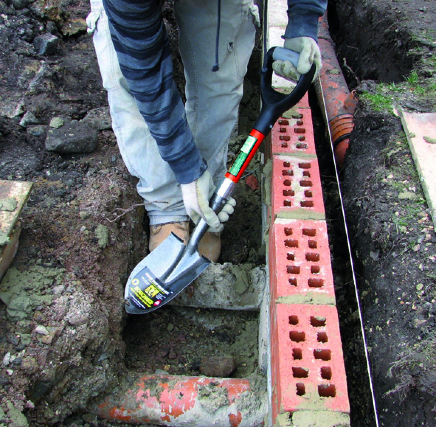 Micro shovel - round point 08