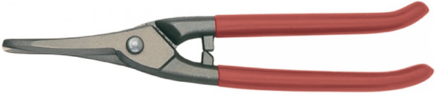 Tin snips - straight, narrow blades