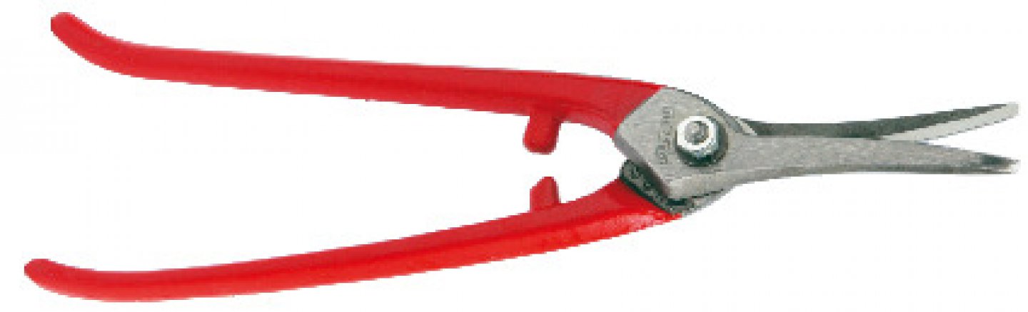 Tin snips, narrow blades, on card 02