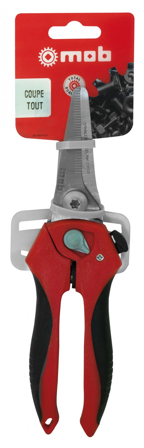 Straight all-purpose cutter on card