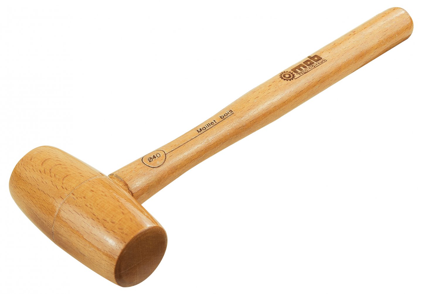 Universal wooden mallet