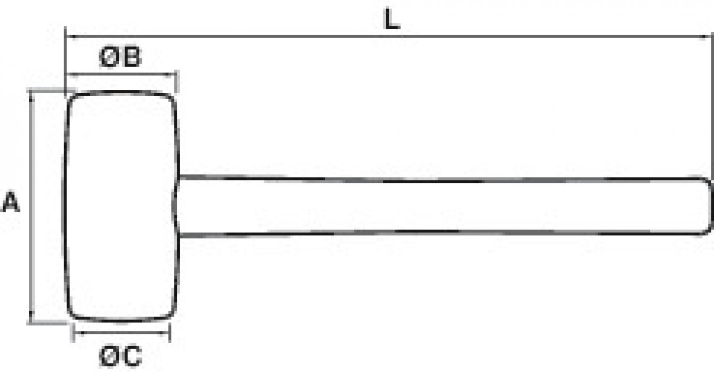 Universal wooden mallet 03