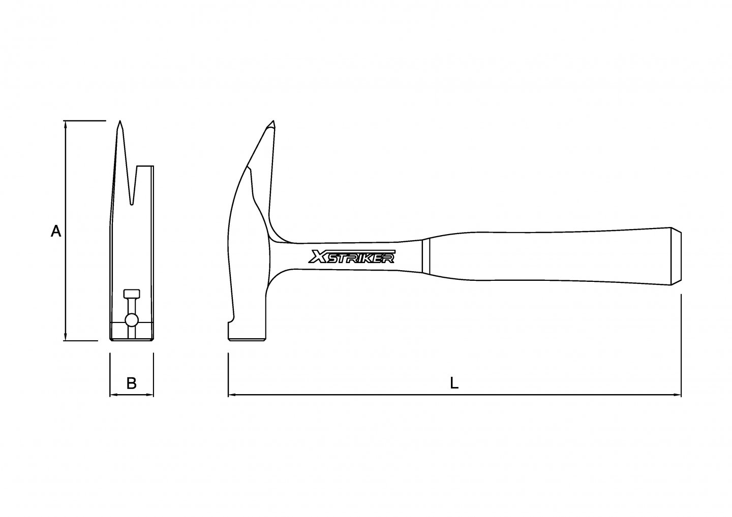 Carpenter's hammer x striker 02