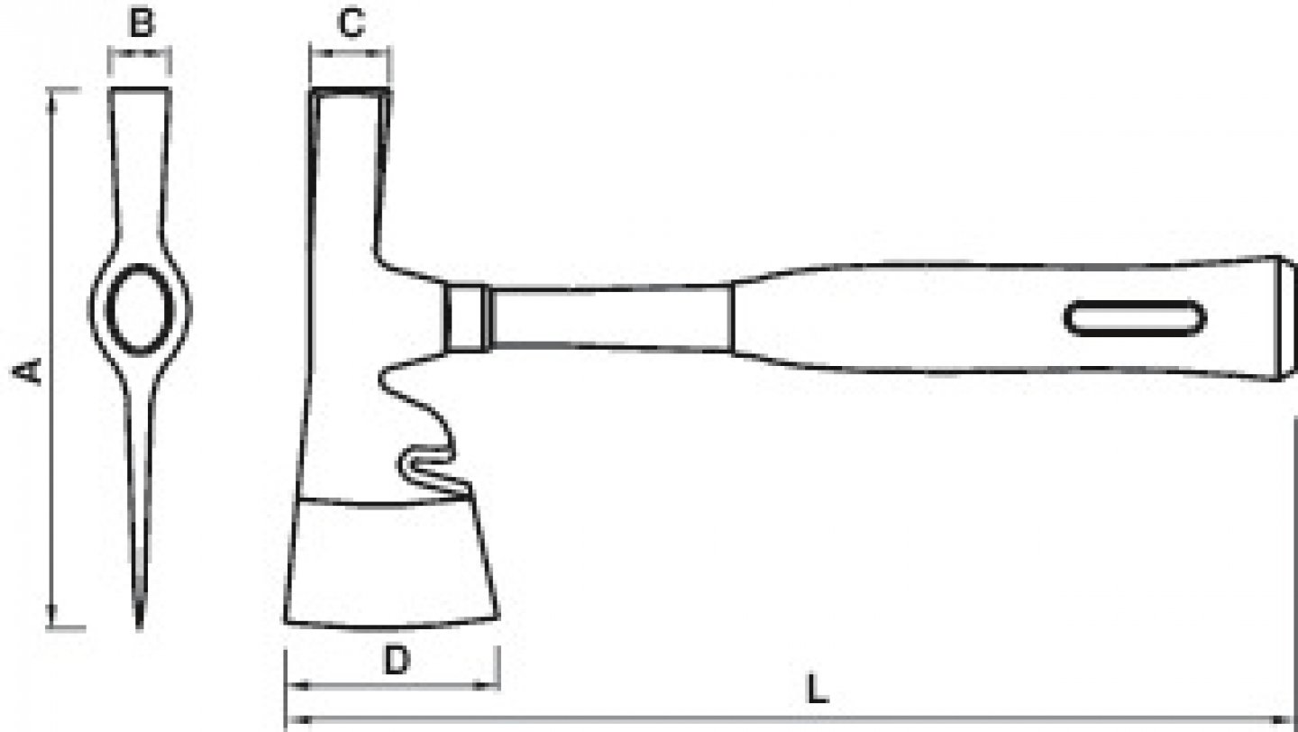 Plasterer's hatchet 04