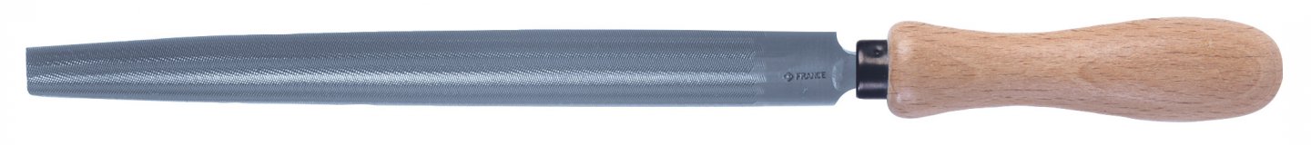 Half round file - wooden handle 03