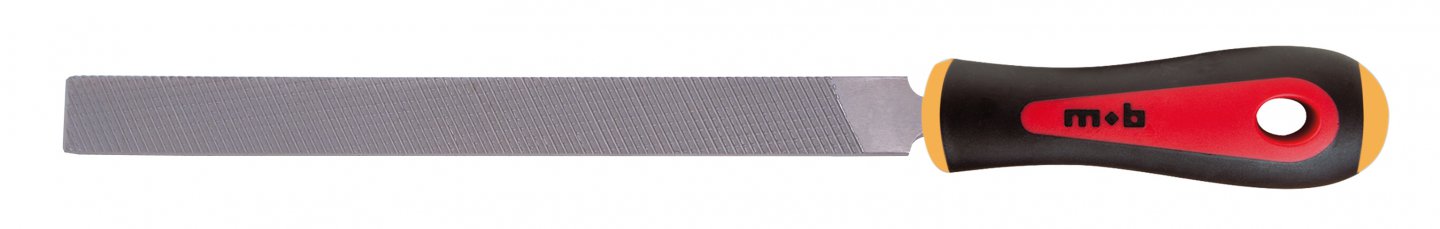 Flat file - bi-material handle - on card