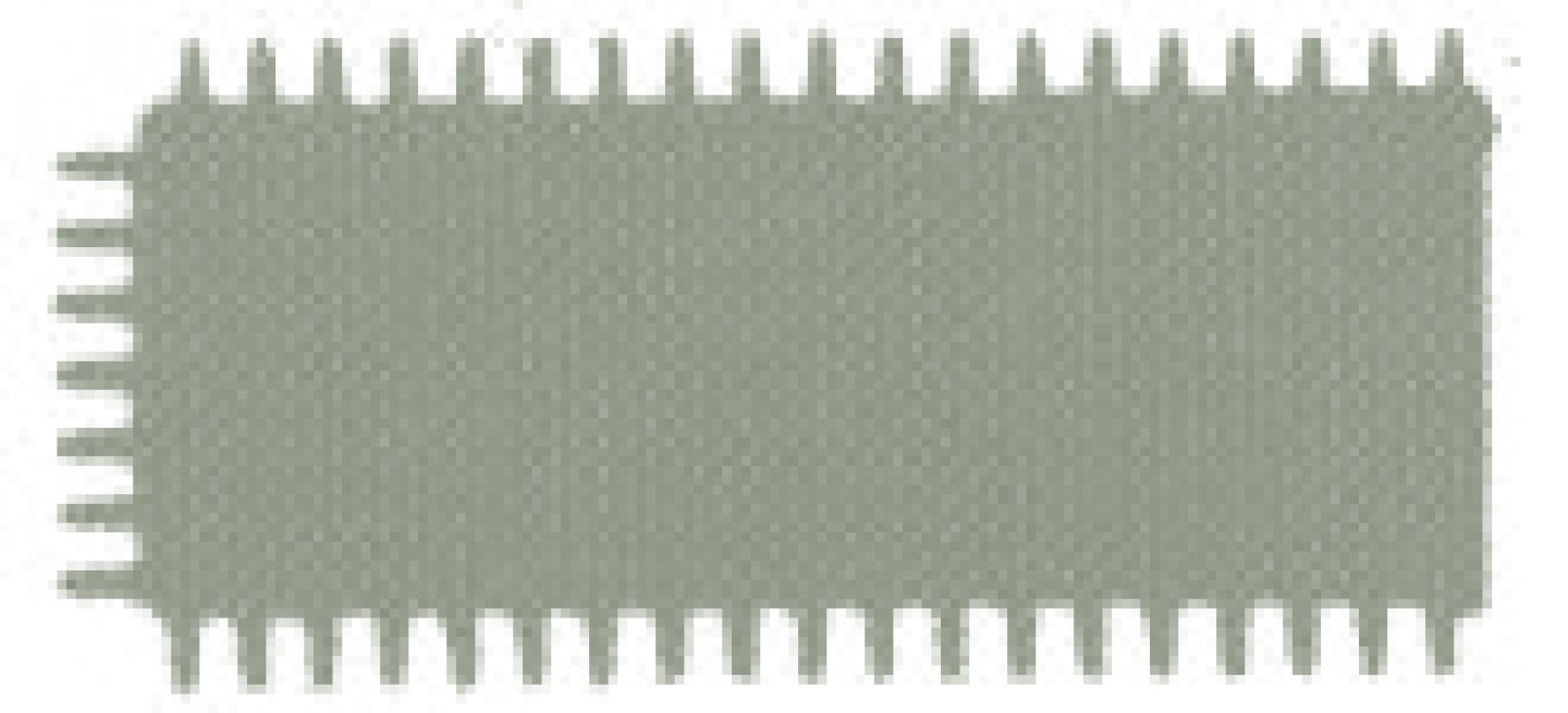 Milled tooth tanged file, straight - without handle 02