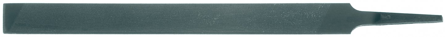 Mill saw file - rounded edges - without handle
