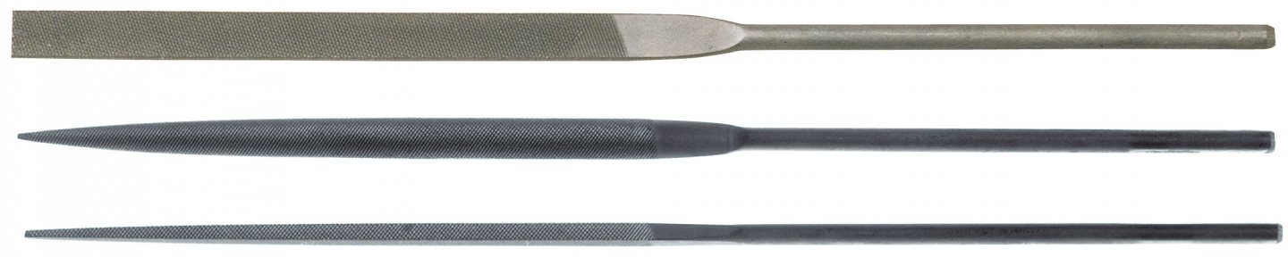 Needle file set - 3 pieces