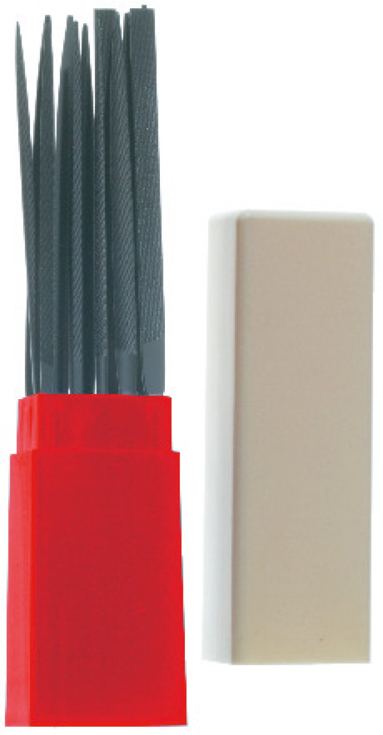 Set of needle files, 12 pieces