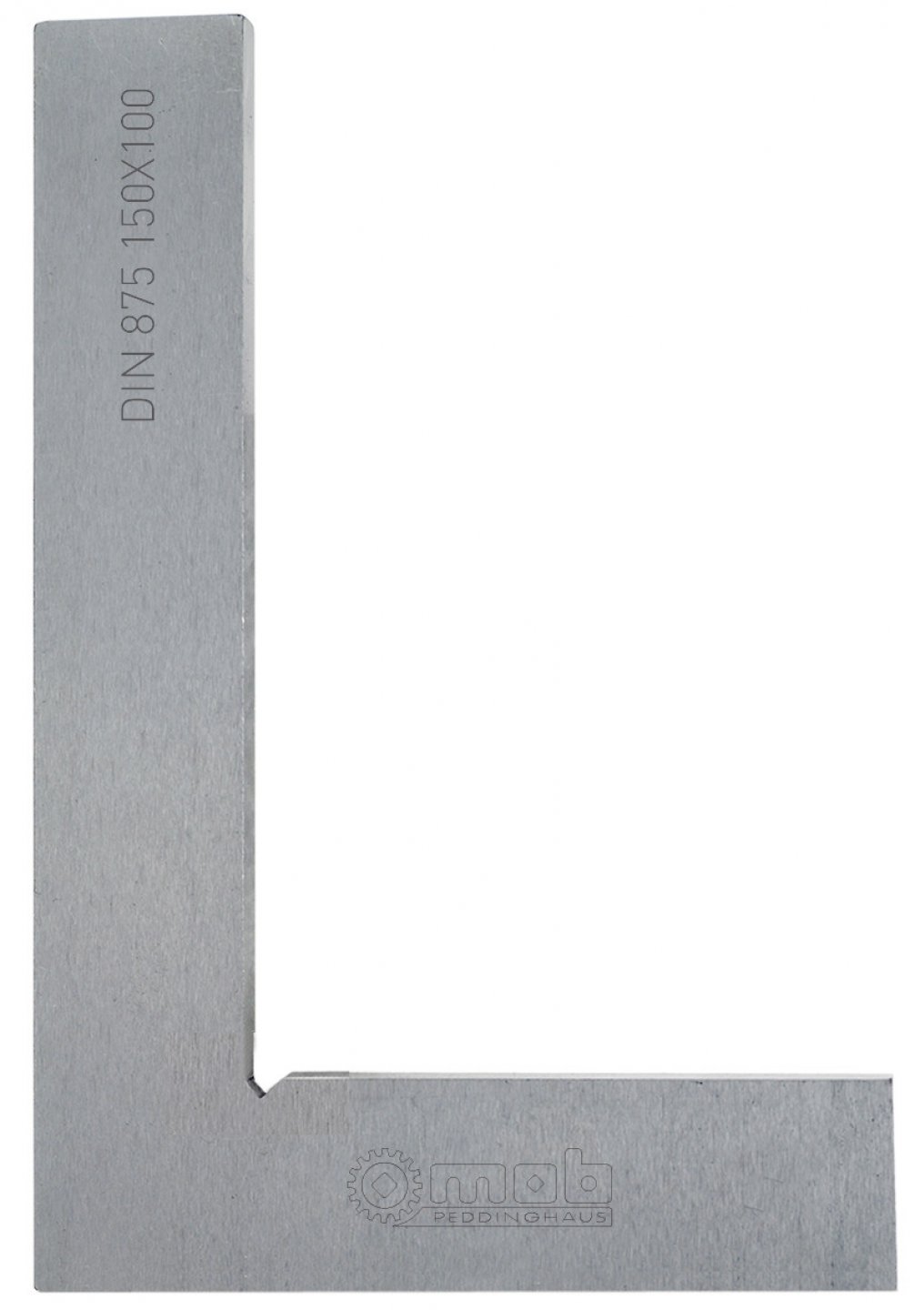 Flanged precision square, class i, 1/50