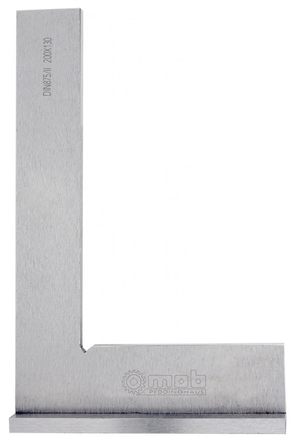 Flanged precision square, class i, 1/50