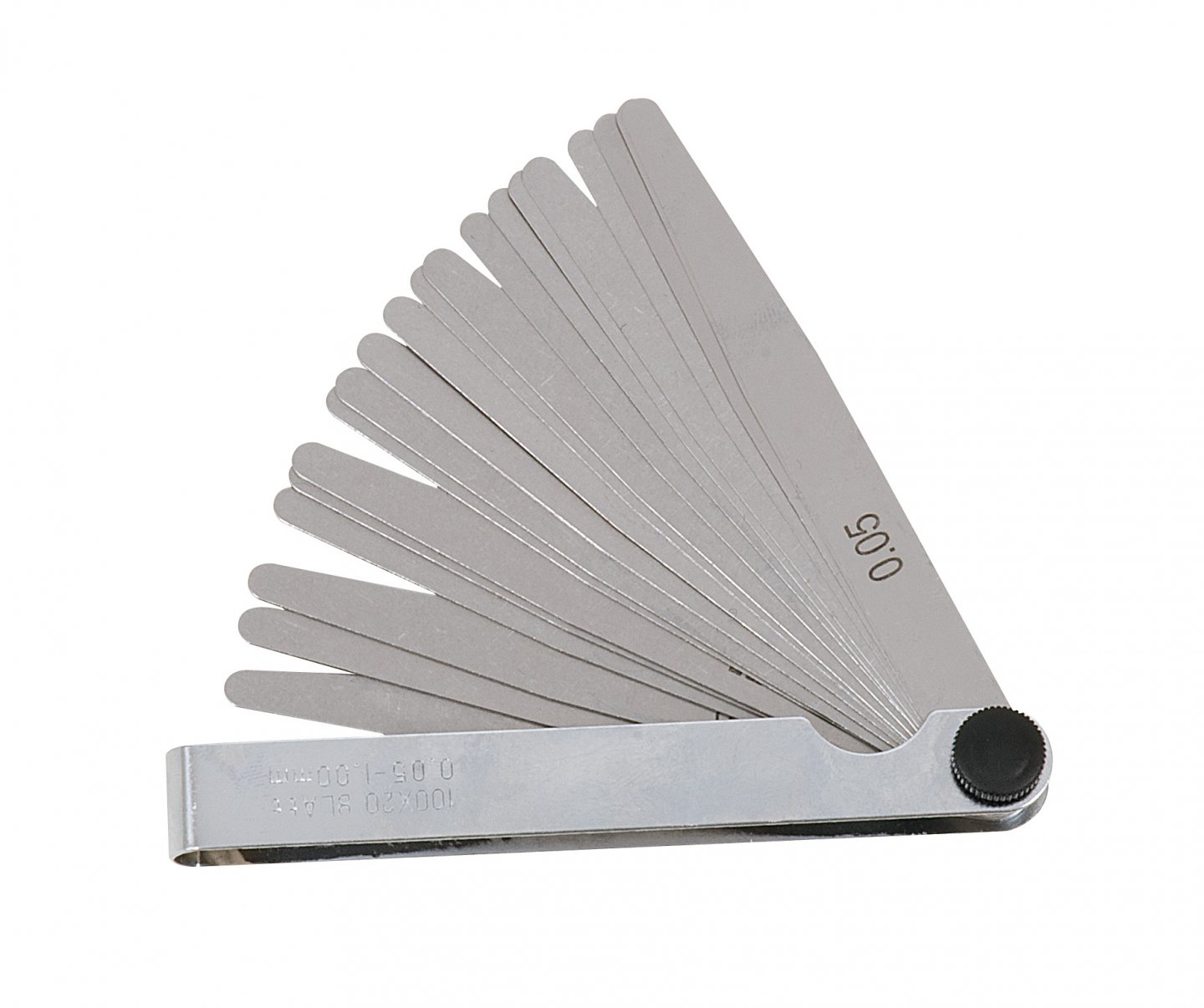 Feeler gauge - 20 blades