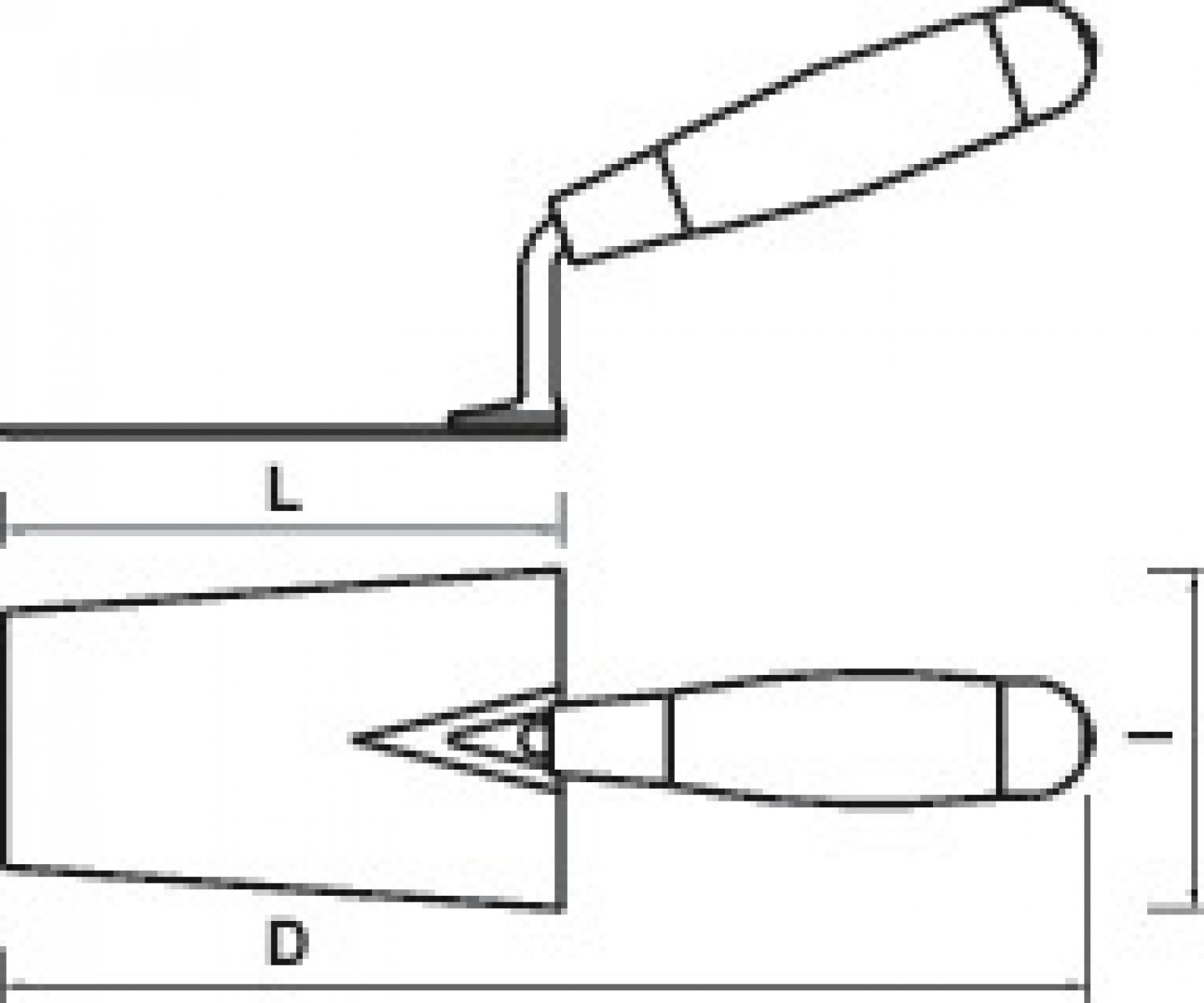Italian square trowel 03