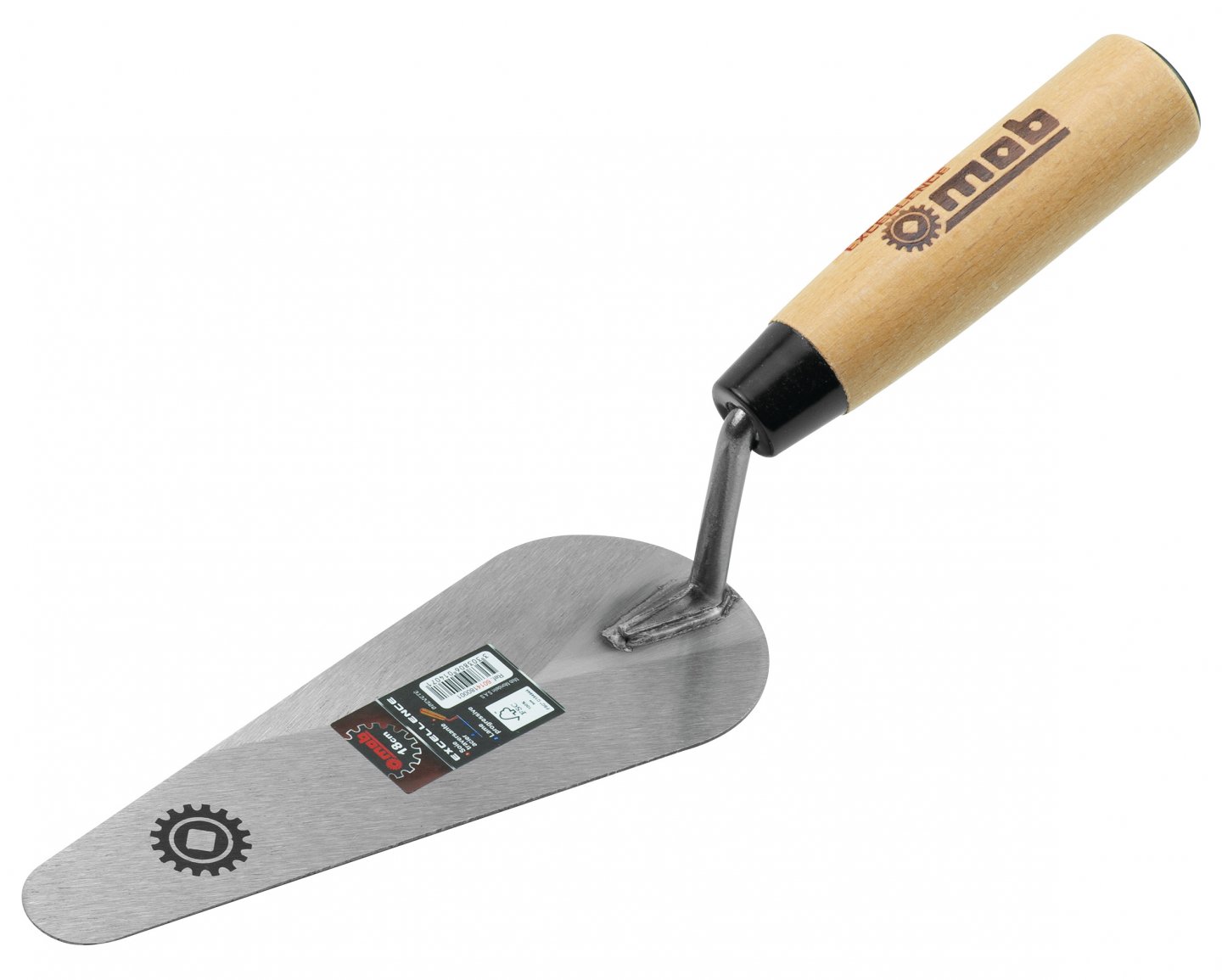 Cat tongue shaped trowel