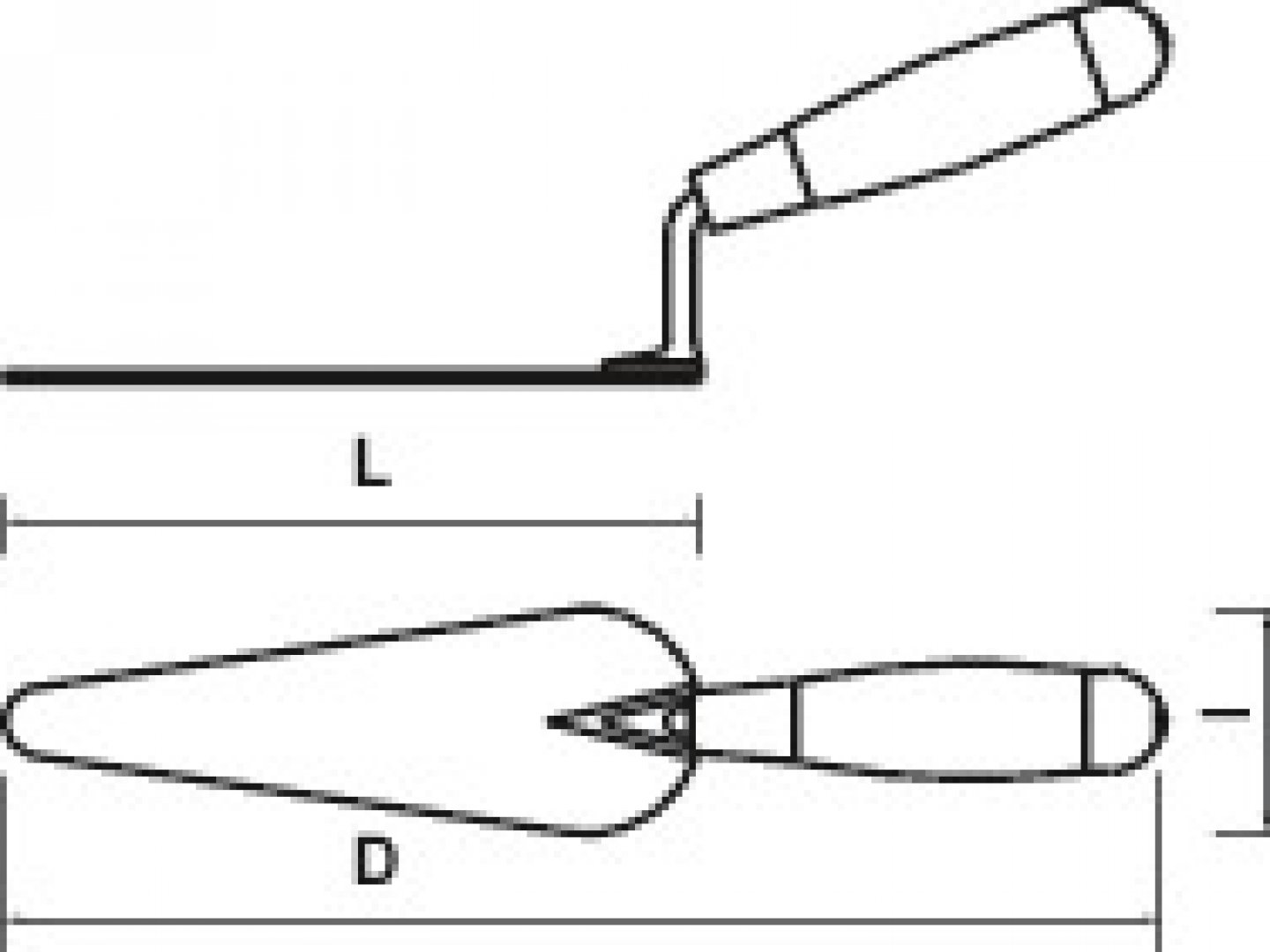 Cat tongue shaped trowel 02
