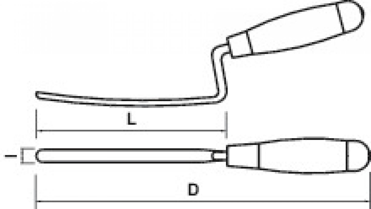 Caulking trowel 03