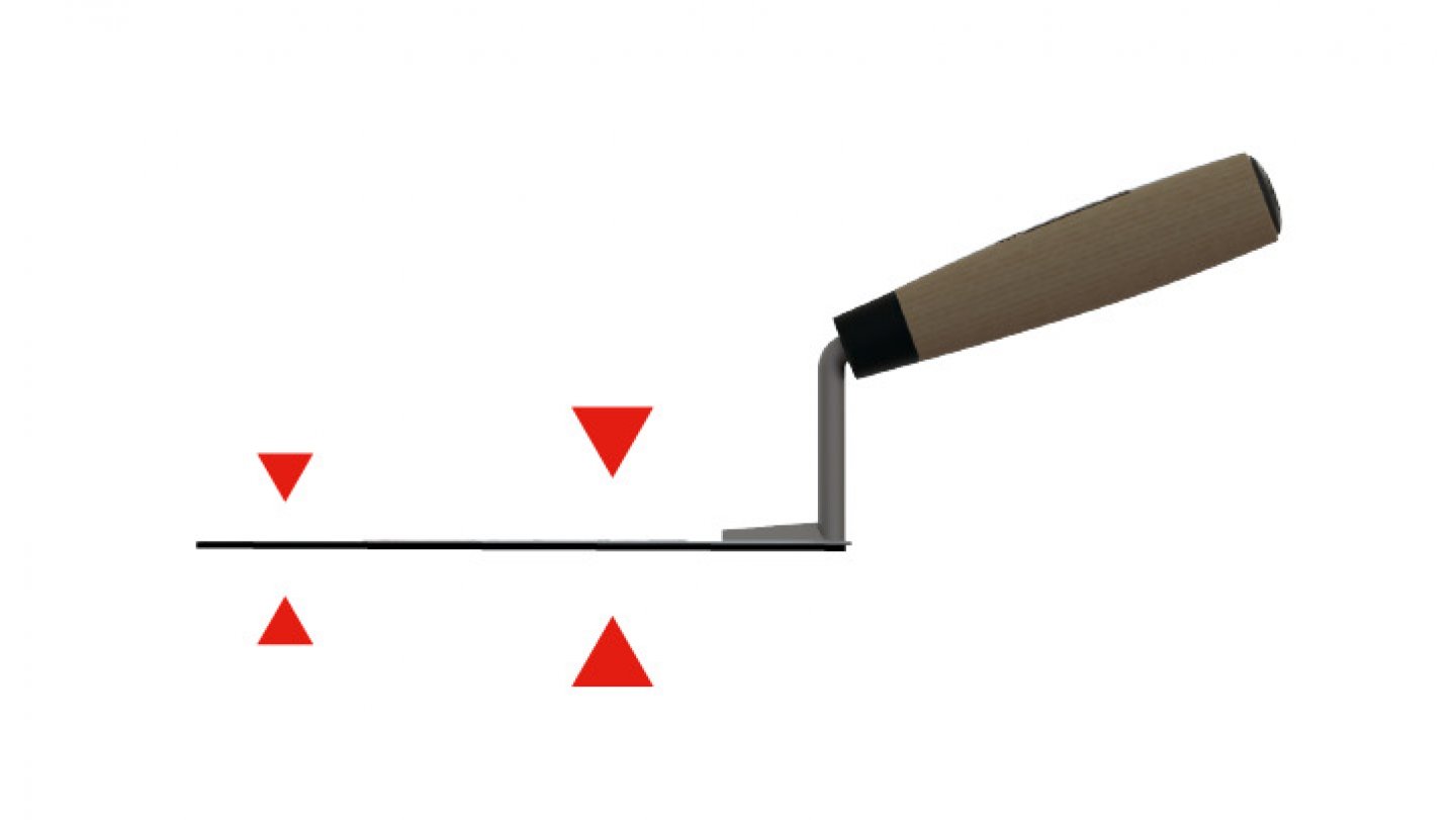 Sorby pattern trowel 07