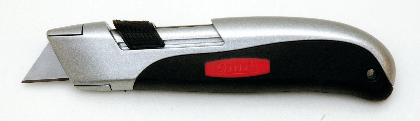 ‘topsecurity’ utility knife, incl. 10 spare blades - on card 03