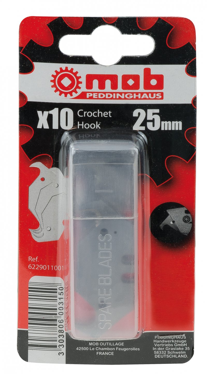 10 spare hook blades 25 mm 02
