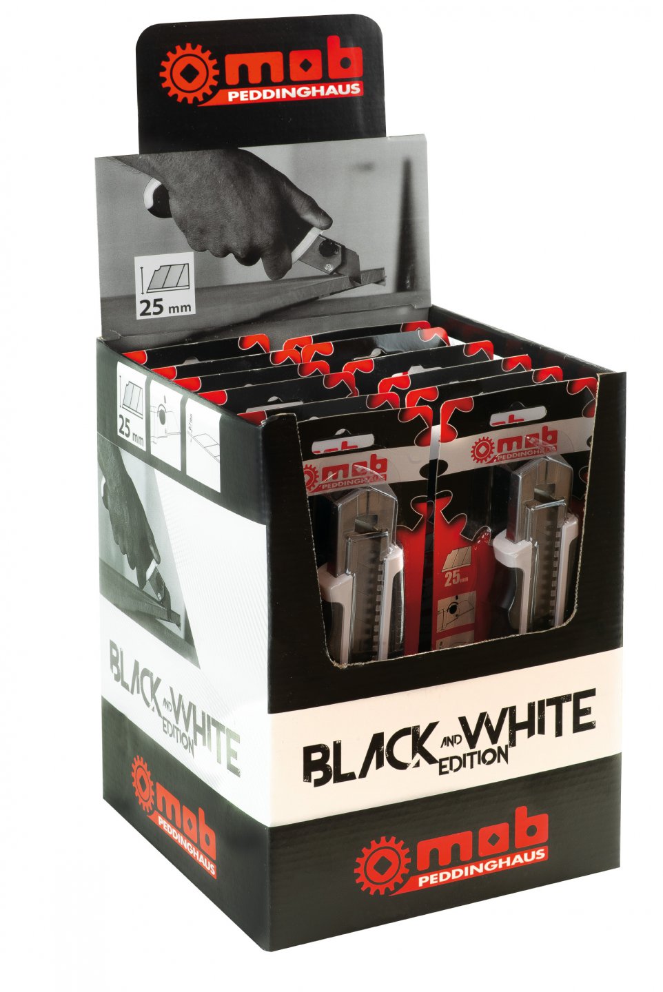 ‘extra strong’ utility knife 25 mm - on card 03