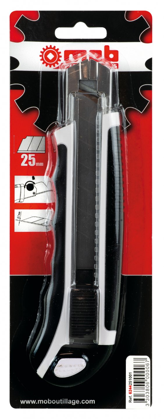 ‘extra strong’ utility knife 25 mm - on card 02