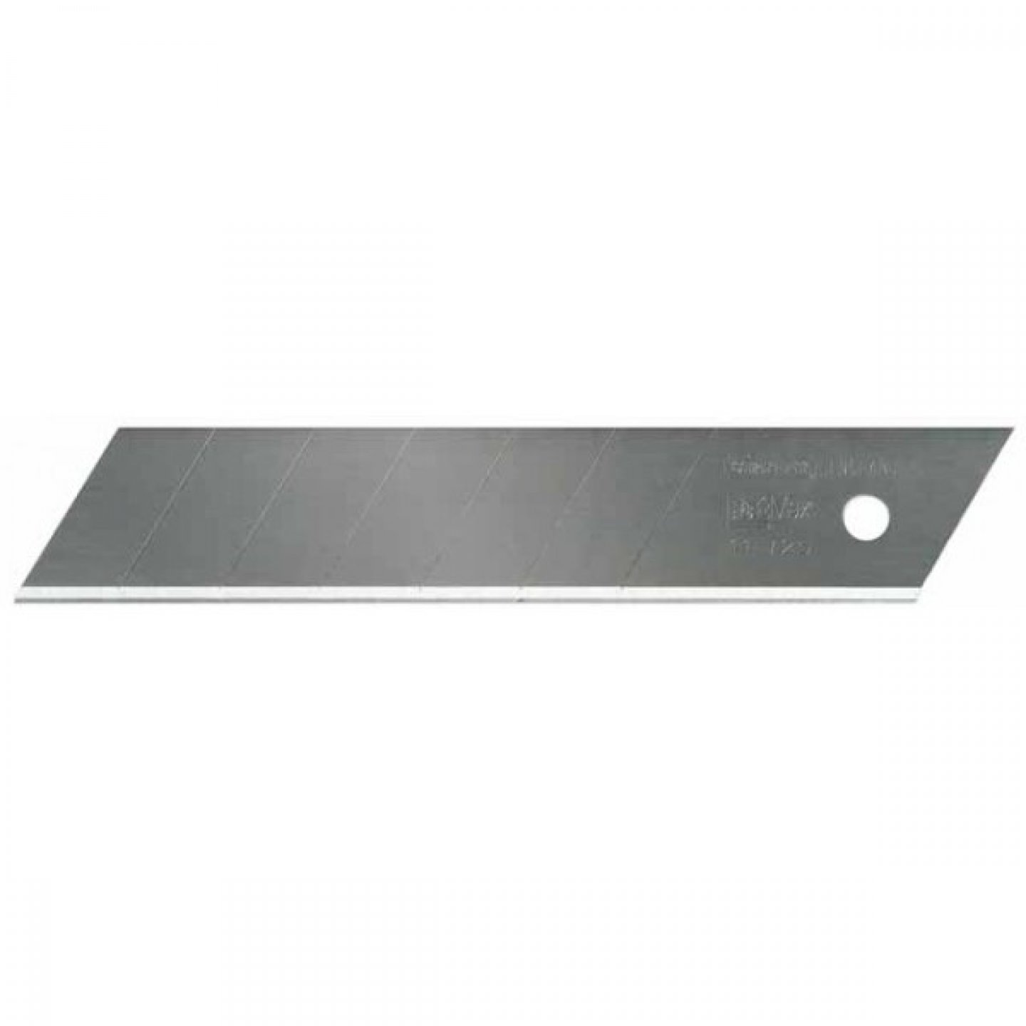 10 ‘extra strong’ spare blades 25 mm - on card 02