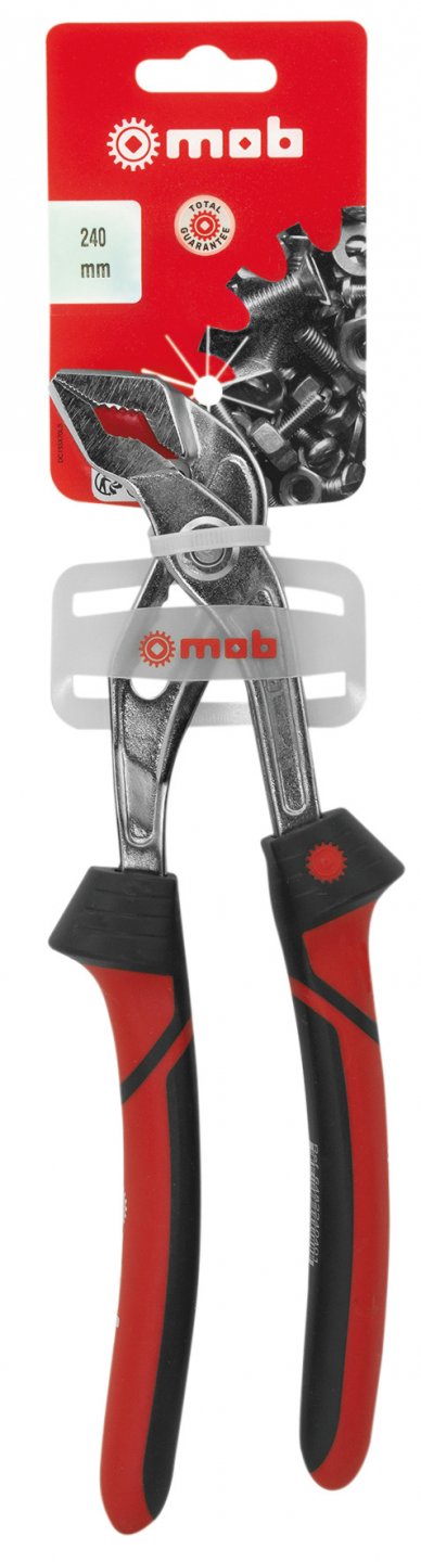 Pipe wrench, slim fit, on card