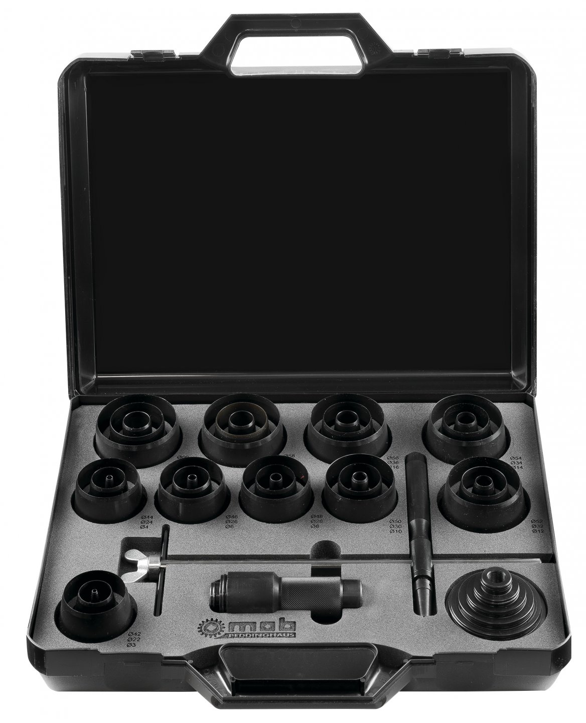 ‘mekanix’ cutting punch set - straight diameter 3-60 mm