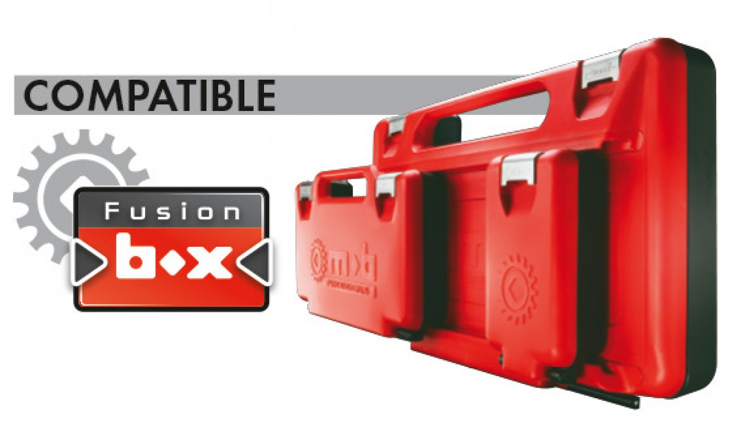 Double ratcheting wrenches 4x4 in metalbox 04