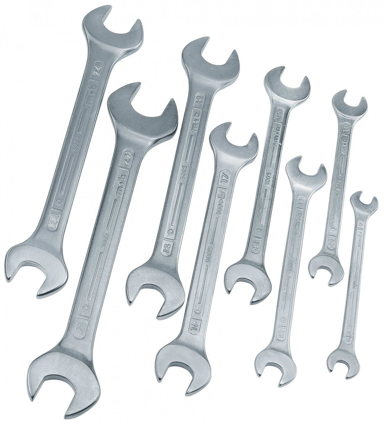 Double open-end wrenches set in displaybox 02