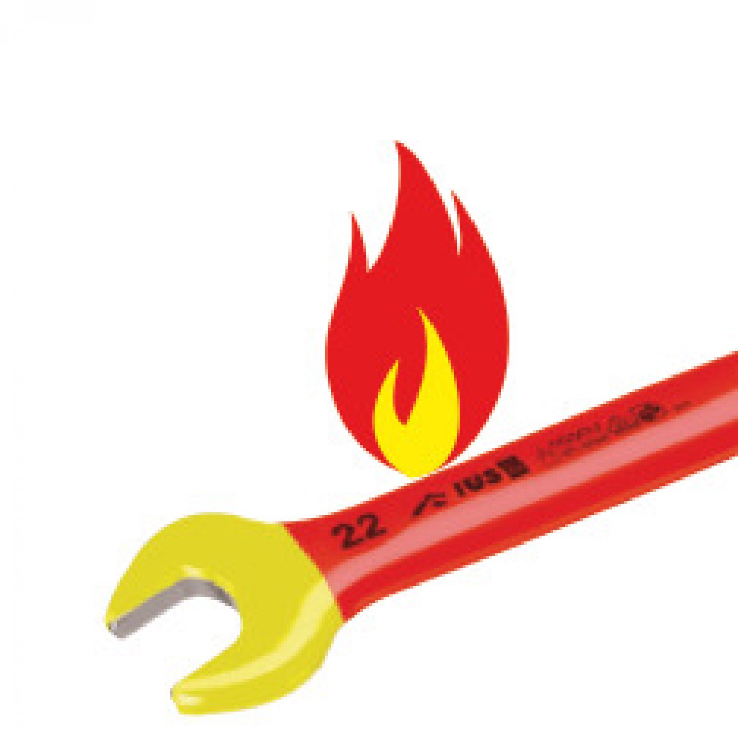 1000v insulated double open-end wrenches 08