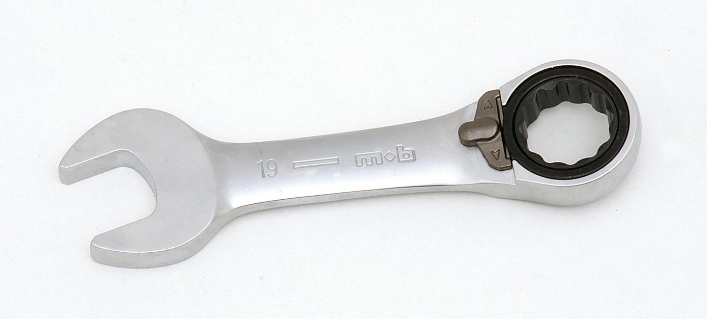Compact' ratcheting combination spanners, short version