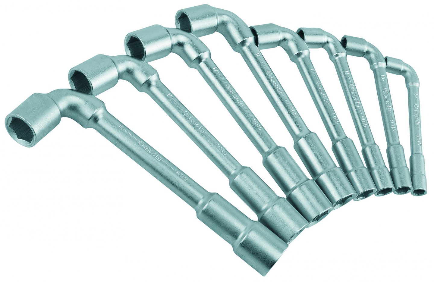 Offset open socket wrenches set 6x6 in displaybox 03