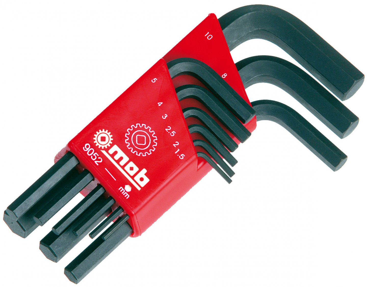 Hex key set, 9 pieces