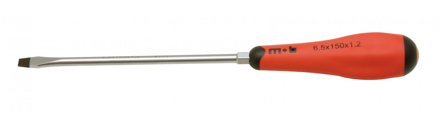 Workshop screwdriver with hexagonal ferrule