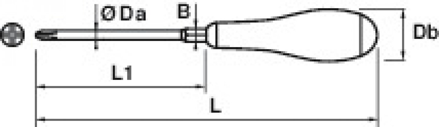 Screwdrivers for phillips screws - hexagonal ferrule 02