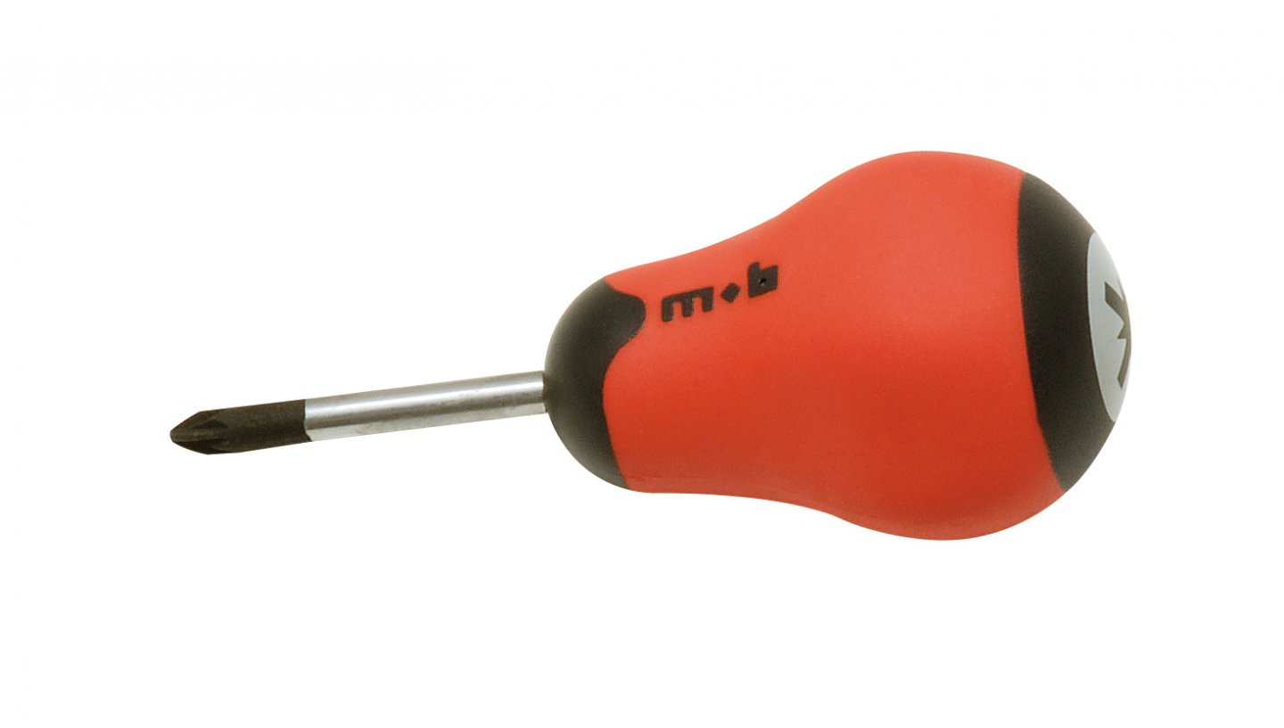 Screwdrivers for pozidriv screws - extra short