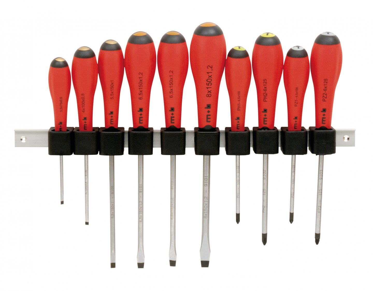Screwdriver set, 10 pieces
