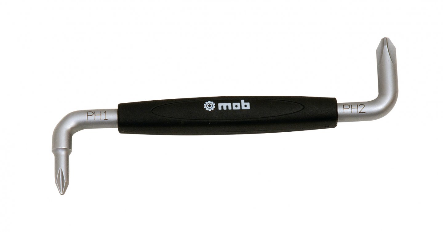 Offset screwdrivers for phillips screws