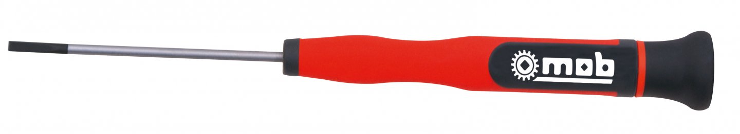 Micro screwdriver for slotted screws