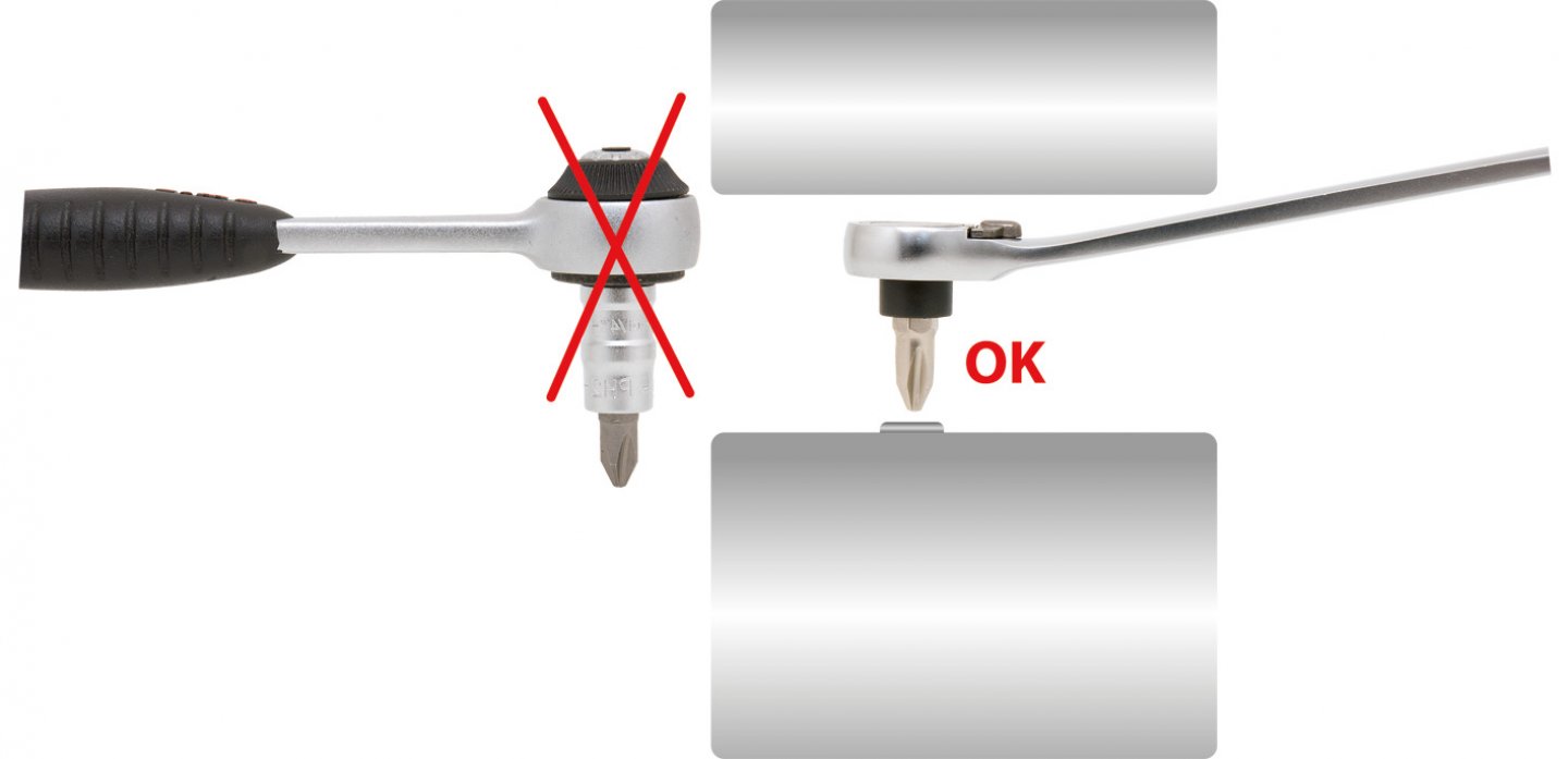 Ratchet wrench 1/4'', 2 in 1 03