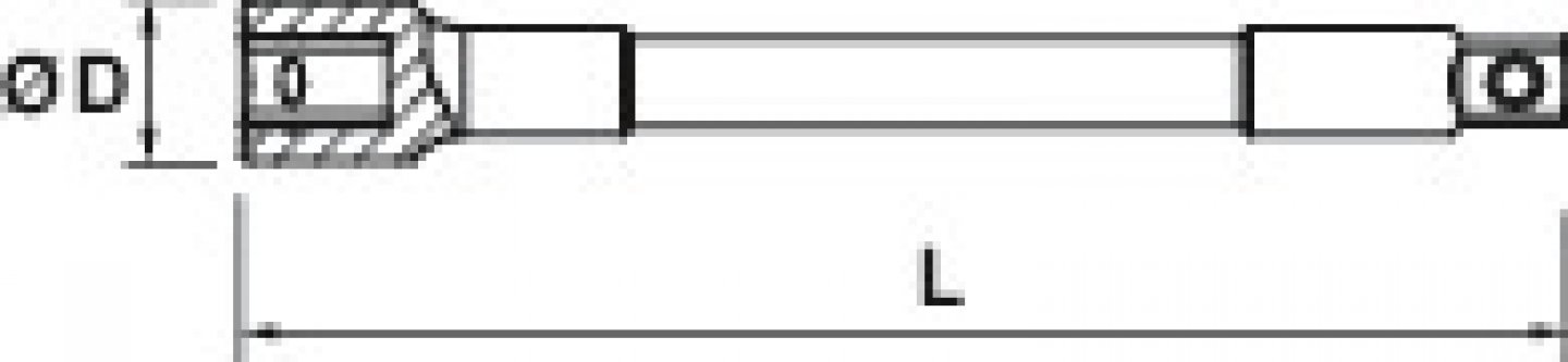 Extension bar 3/8'' 02