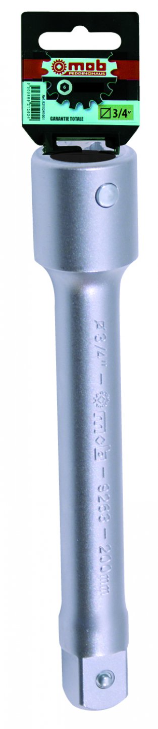 Extension bar 3/4'' on card