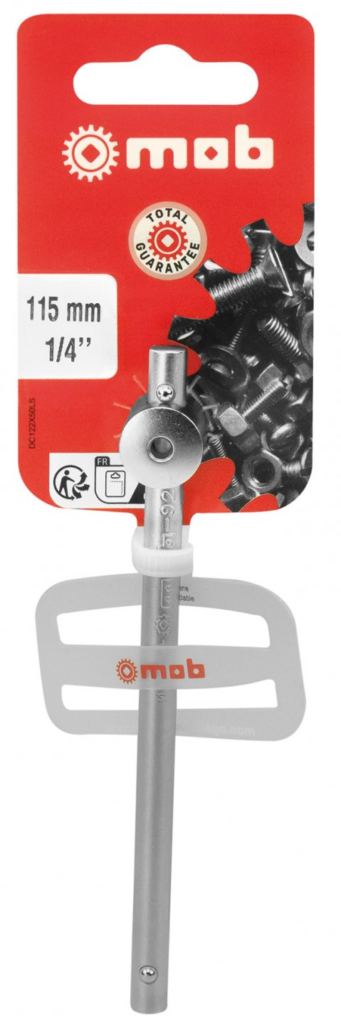 1/4'' sliding handle on card