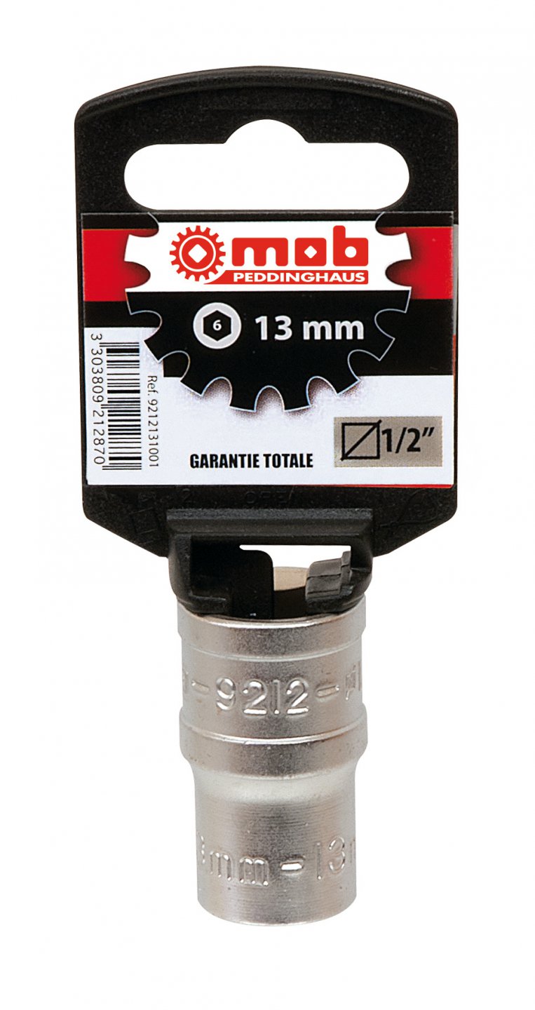 1/4'' hexagonal bit holder sleeve on card