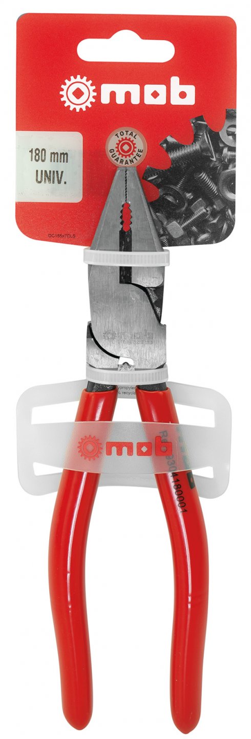 Combination pliers, on card