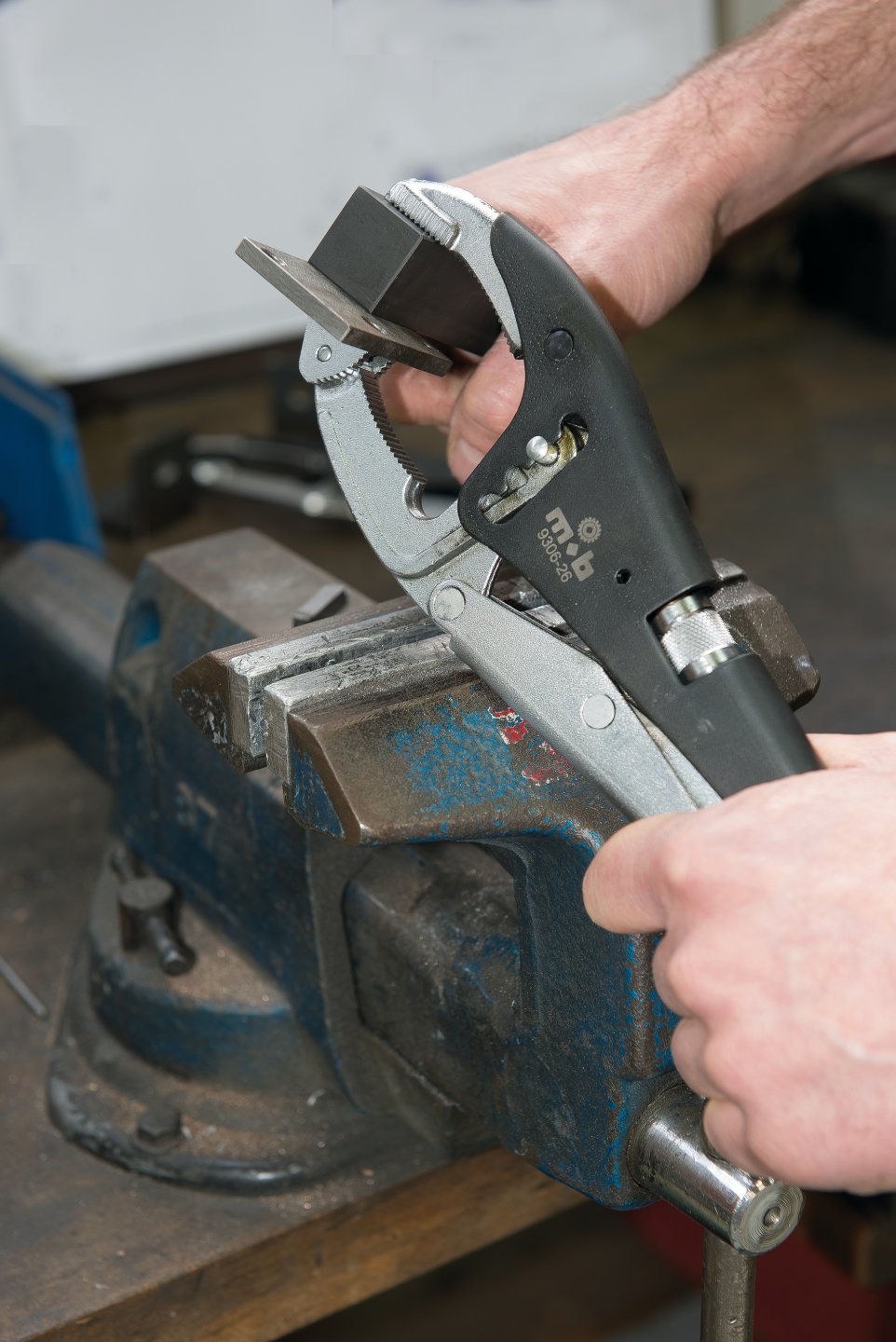 Lock-grip pliers with long jaws 03